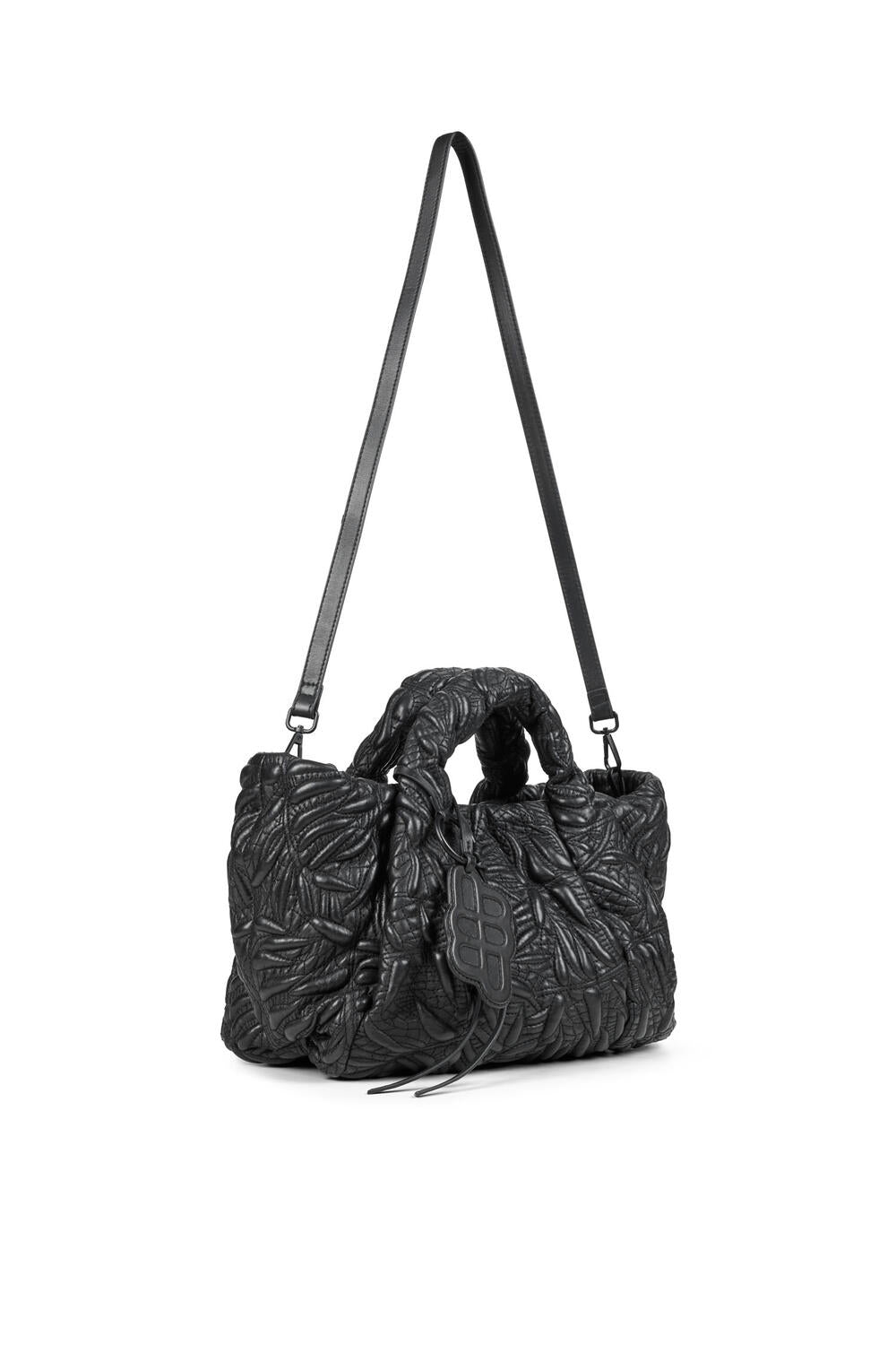 Lix Quilt lædertaske - 2 Black